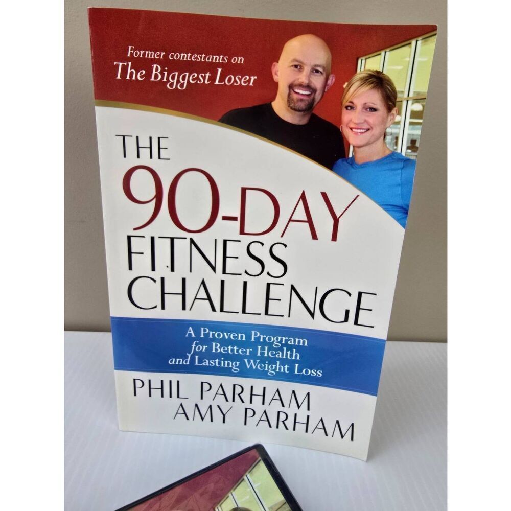 90 Day Fitness Challenge DVD and Book Combo